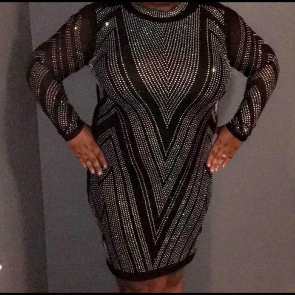 Plus Size Bodycon Dress - UNAVAILABLE